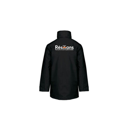 Parka Noir R&eacute;silians