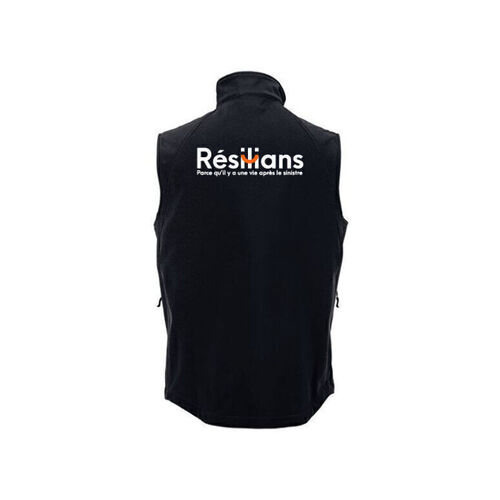 Bodywarmer Noir R&eacute;silian