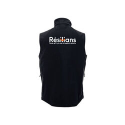 Bodywarmer Noir R&eacute;silian