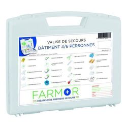 Valise secours BATIMENT 4/6 PERSONNES Bourg-de-Péage