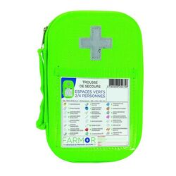 Trousse secours fluo ESPACES VERTS Bourg-de-Péage