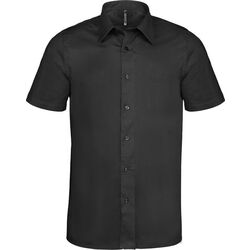Chemise MC Homme Coton Stretch Bourg-de-Péage