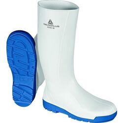 Bottes de s&eacute;curit&eacute; NITRIC SB FO SRC BLANC BLEU Bourg-de-Péage
