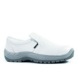 Mocassins de s&eacute;curit&eacute; homme PLUTONE S2 SRC BLANC Bourg-de-Péage