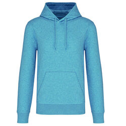 Sweat-shirt &agrave; capuche K4027 CLOUDY BLUE HEATHER
