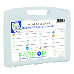 Valise secours BATIMENT 4/6 PERSONNES Bourg-de-Péage