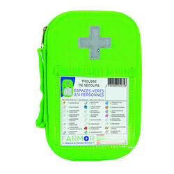Trousse secours fluo ESPACES VERTS Bourg-de-Péage