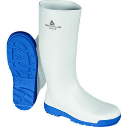 Bottes de s&eacute;curit&eacute; NITRIC SB FO SRC BLANC BLEU Bourg-de-Péage